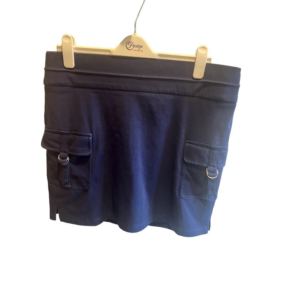 Rafaella Comfort Skort, Navy Blue, Size 14 EUC